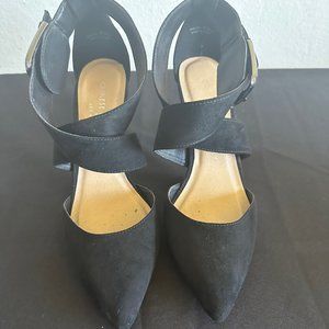 Chinese Laundry Suede Strappy Heel